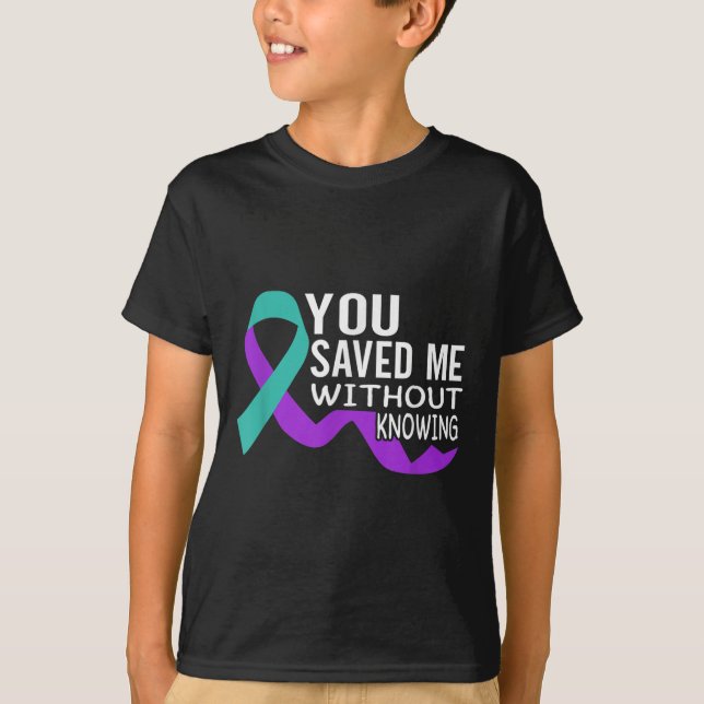 Suicide Awareness Suicide Prevention Suprt Survivo T-Shirt (Front)
