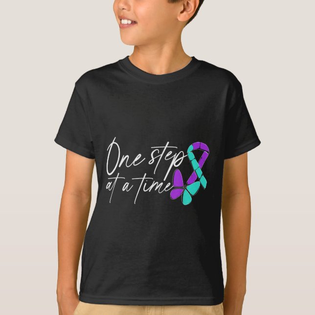 Suicide Awareness Suicide Prevention Suprt Survivo T-Shirt (Front)
