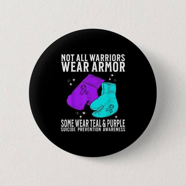 Suicide Awareness Suprt Suicide Prevention Awarene 6 Cm Round Badge (Front)