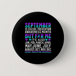 Suicide Awareness Suprt Suicide Prevention Awarene 6 Cm Round Badge