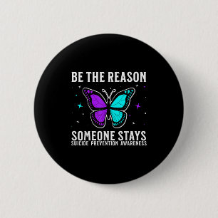 Suicide Awareness Suprt Suicide Prevention Awarene 6 Cm Round Badge
