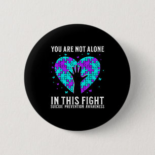Suicide Awareness Suprt Suicide Prevention Awarene 6 Cm Round Badge