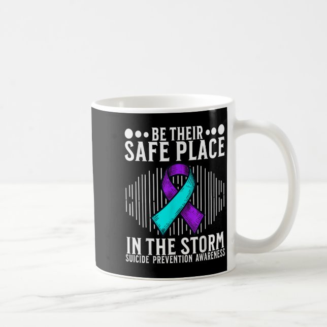 Suicide Awareness Suprt Suicide Prevention Awarene Coffee Mug (Right)