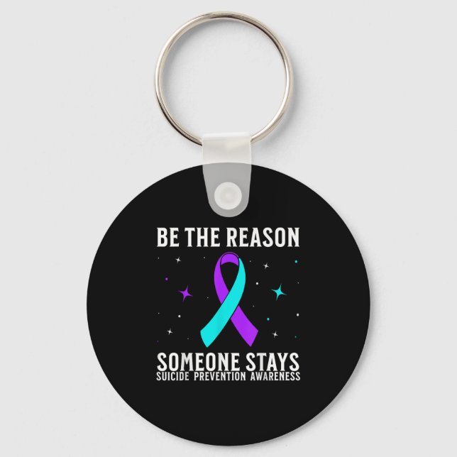 Suicide Awareness Suprt Suicide Prevention Awarene Key Ring (Front)