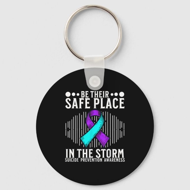 Suicide Awareness Suprt Suicide Prevention Awarene Key Ring (Front)