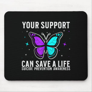 Suicide Awareness Suprt Suicide Prevention Awarene Mouse Mat