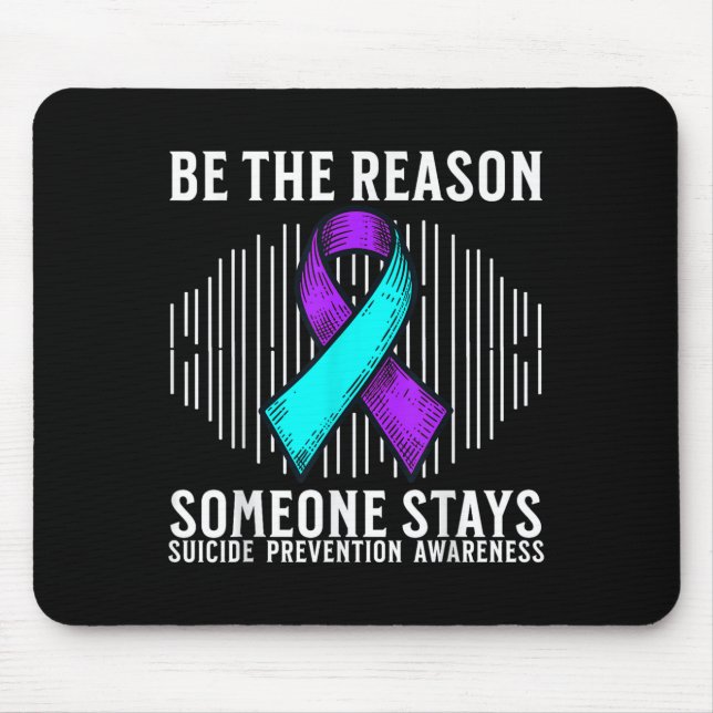 Suicide Awareness Suprt Suicide Prevention Awarene Mouse Mat (Front)