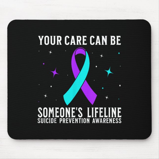 Suicide Awareness Suprt Suicide Prevention Awarene Mouse Mat (Front)