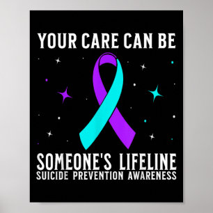 Suicide Awareness Suprt Suicide Prevention Awarene Poster