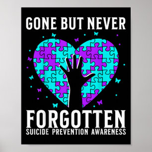 Suicide Awareness Suprt Suicide Prevention Awarene Poster