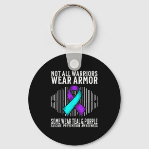 Suicide Awareness Warrior Suicide Prevention Aware Key Ring