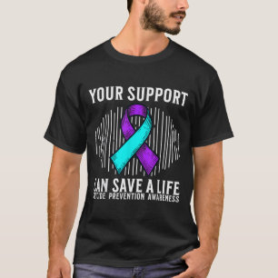Suicide Awareness Warrior Suicide Prevention Aware T-Shirt