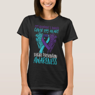 Suicide Awareness Wings &amp; Ribbon Suicide T-Shirt