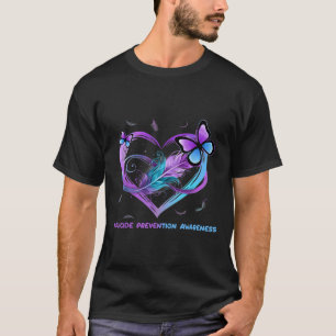 Suicide Awareness Wings Angel Ribbon, Suicide Prev T-Shirt