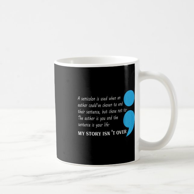 Suicide Depression Awareness  Coffee Mug (Right)
