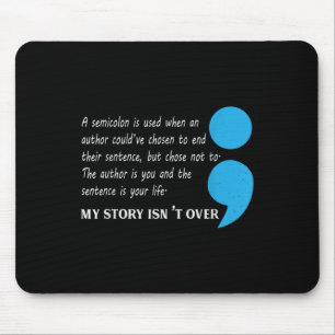 Suicide Depression Awareness Mouse Mat