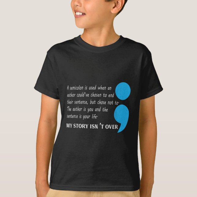Suicide Depression Awareness  T-Shirt (Front)
