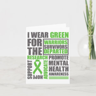 Suicide Depression Mental Health Prevention Awaren Card