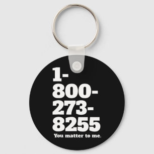 Suicide Hotline Number Mental Health Awareness For Key Ring