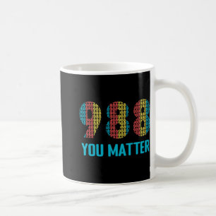 Suicide Prevention 988 Hotline 1  Coffee Mug