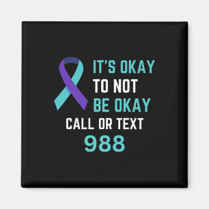 Suicide Prevention 988 Hotline Shirt 988 Suicide C Magnet