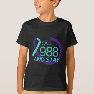 Suicide Prevention 988 Suicide Prevention Depressi T-Shirt