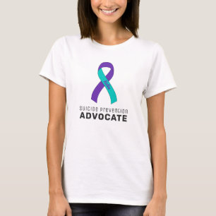 Suicide Prevention Advocate White Women's T-Shirt