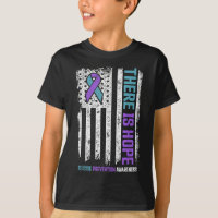 Suicide Prevention American Flag Hope Suicide Awar