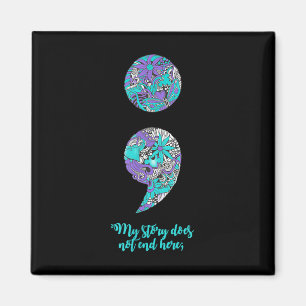 Suicide Prevention And Depression Awareness  Magnet