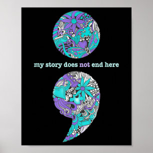 Suicide Prevention And Depression Awareness Poster