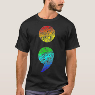 Suicide Prevention And Depression Awareness Semi C T-Shirt