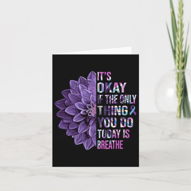 Suicide Prevention Awareness3  Card (Front)