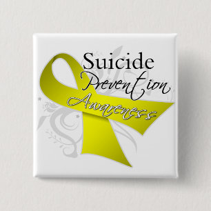 Suicide Prevention Awareness 15 Cm Square Badge