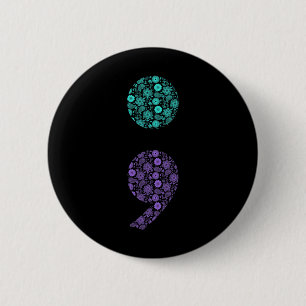 Suicide Prevention Awareness 6 Cm Round Badge