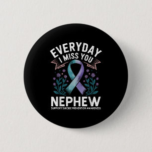 Suicide Prevention Awareness Aunts  6 Cm Round Badge