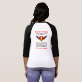 Suicide Prevention/Awareness Baseball T T-Shirt (Back Full)