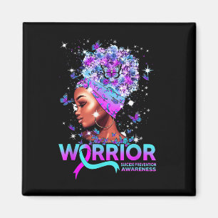 Suicide Prevention Awareness Butterfly Mental Heal Magnet