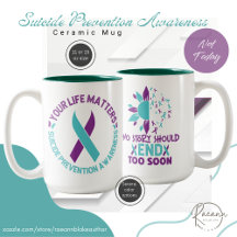 Suicide Prevention Awareness Ceramic Mug