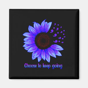 Suicide Prevention Awareness Choose To Keep Going  Magnet