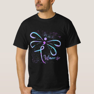 Suicide Prevention Awareness Dragonfly Semicolon T-Shirt