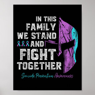 Suicide Prevention Awareness Family Support Sparta Poster