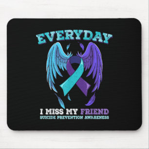 Suicide Prevention Awareness Friend Mouse Mat