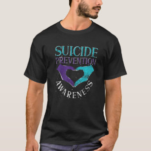 Suicide Prevention Awareness Heart Suicide Prevent T-Shirt