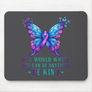 Suicide Prevention Awareness In A World Be Kind Su Mouse Mat