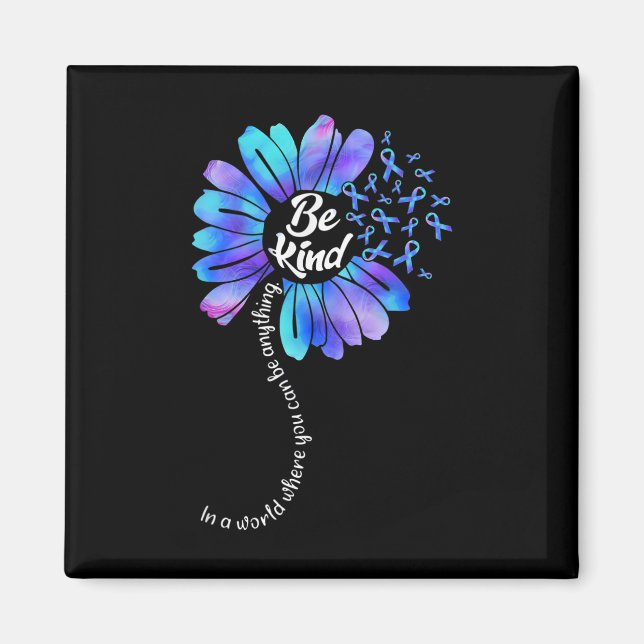 Suicide Prevention Awareness In September Be Kind  Magnet (Front)