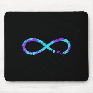 Suicide Prevention Awareness Infinity Sign Mouse Mat