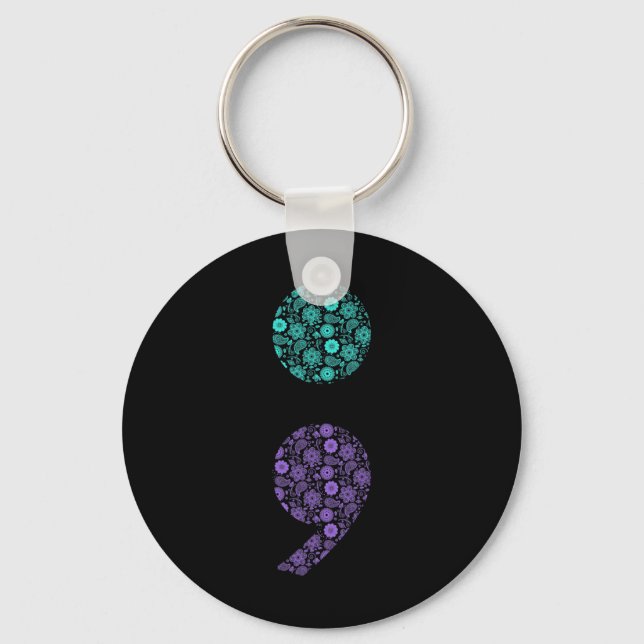 Suicide Prevention Awareness  Key Ring (Front)