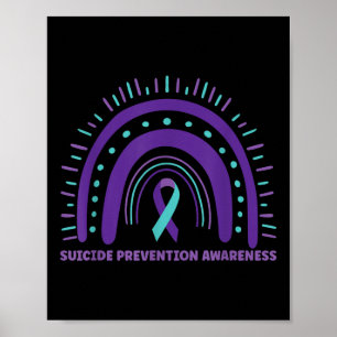 Suicide Prevention Awareness Mental Health Awarene Poster