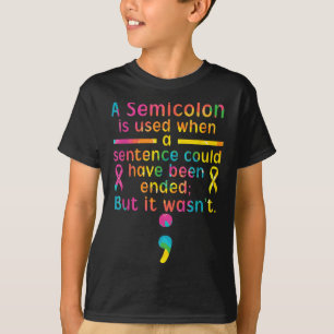 Suicide Prevention Awareness Mental Health Depress T-Shirt