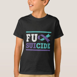 Suicide Prevention Awareness Mental Health Depress T-Shirt
